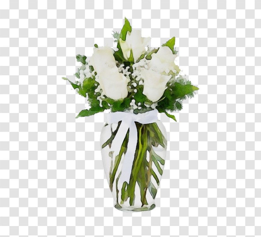 Flower White Vase Plant Cut Flowers Transparent PNG