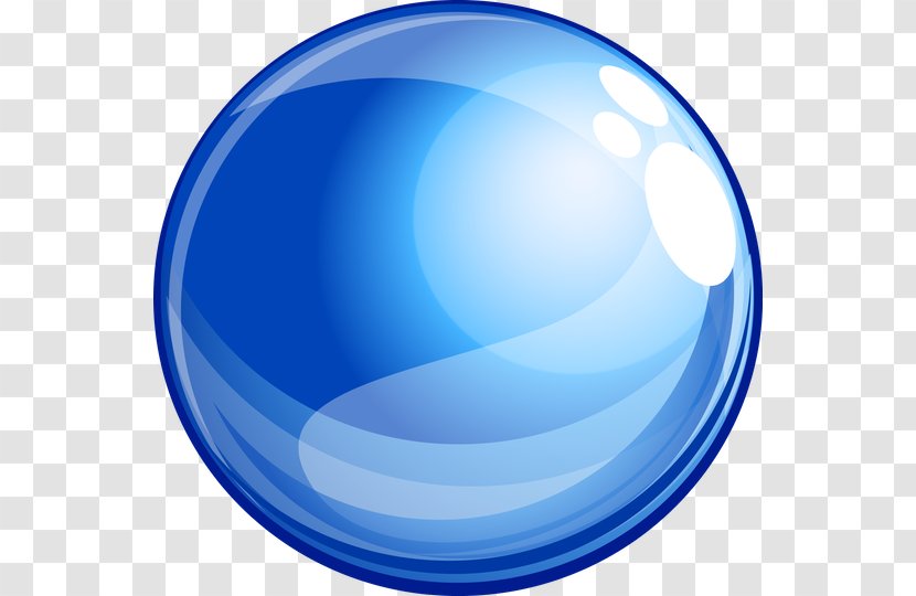 Sphere Water Molecule Clip Art - Blue - Round Transparent PNG