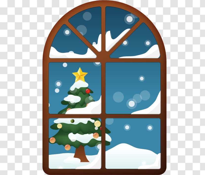 Christmas Tree Computer File - Illustration - Window Vector Material Transparent PNG