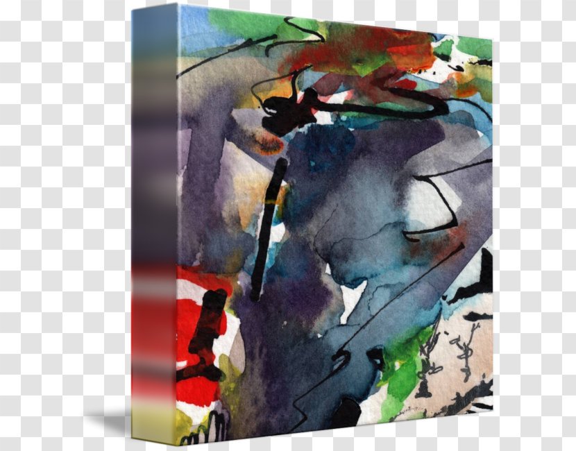 Watercolor Painting Gallery Wrap Acrylic Paint - Art Transparent PNG