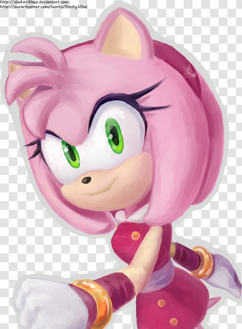Sonic The Hedgehog Amy Rose Shadow Knuckles Echidna Doctor Eggman - Heart - Boom Transparent PNG