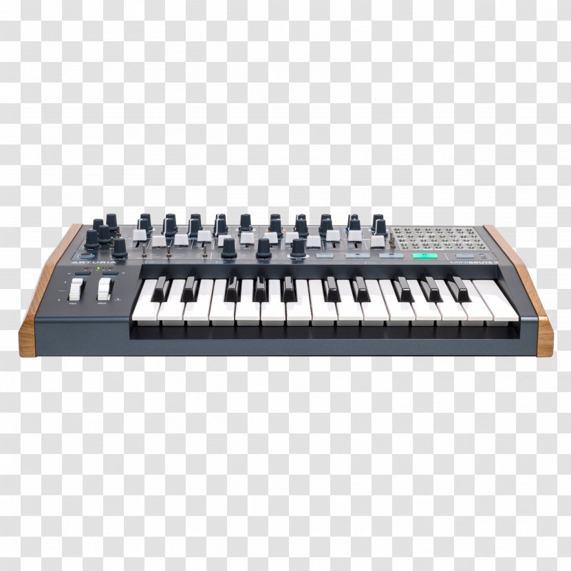 Arturia MiniBrute Steiner-Parker Synthacon Sound Synthesizers Analog Synthesizer - Flower - Mini Synth Transparent PNG