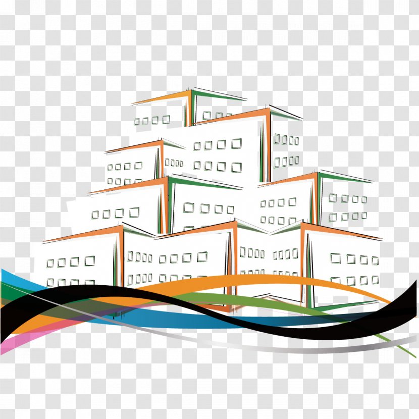 Housing House Real Estate Building - Creative Transparent PNG