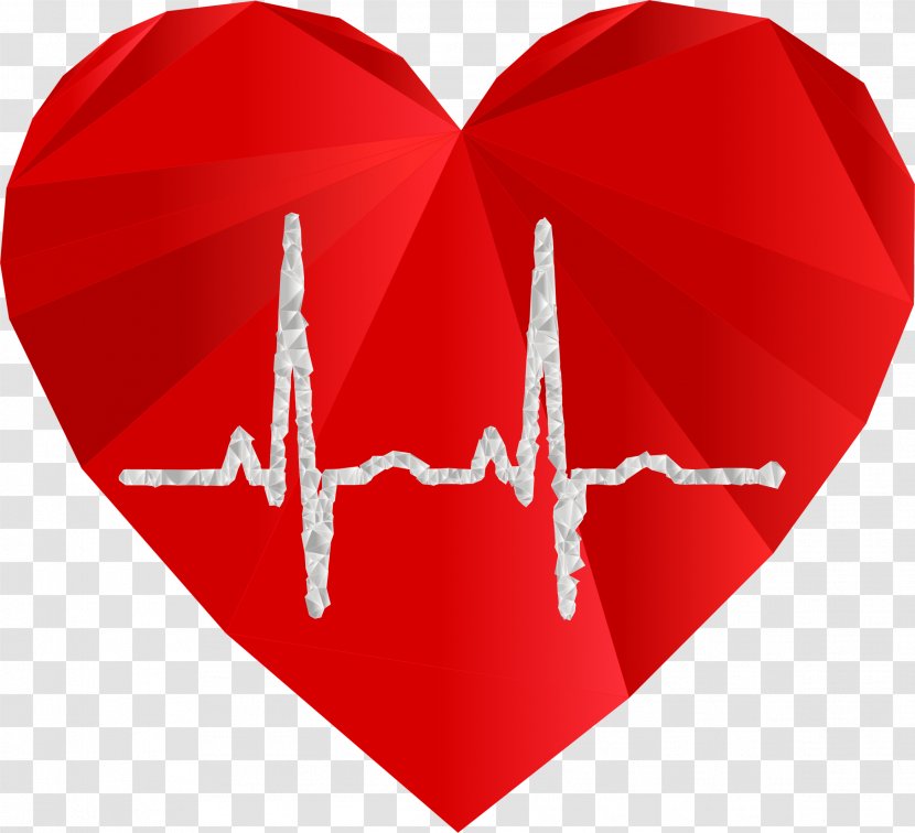 Electrocardiography Heart Rate Pulse Arrhythmia - Tree - Polygons Symbol Transparent PNG