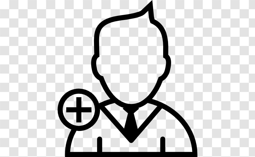 Businessperson Avatar Clip Art - Monochrome Transparent PNG