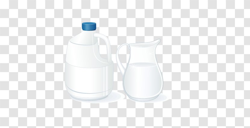 Bottle Glass Plastic Cup - Serveware - Vector Transparent PNG
