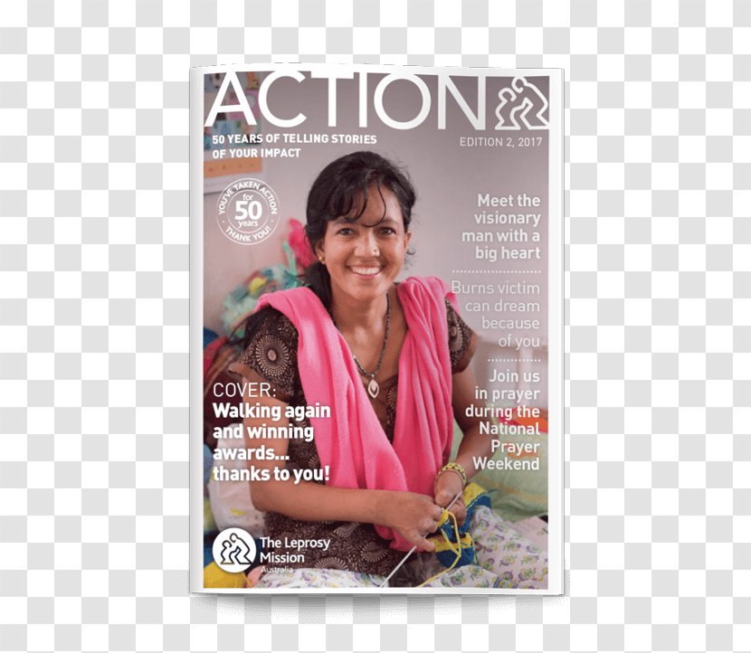 Magazine The Leprosy Mission Australia Information Advertising - World Day Transparent PNG