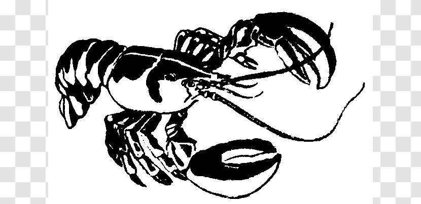 Lobster Clip Art - Silhouette - Drawings Transparent PNG