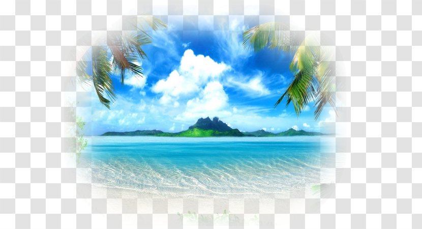 Desktop Wallpaper Beach Seaside Resort Villa Display Resolution - Aqua - Ultra Violet Transparent PNG