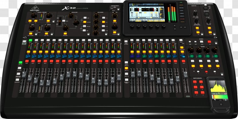 Audio Mixers Digital Mixing Console Engineer Behringer - Frame - Heart Transparent PNG