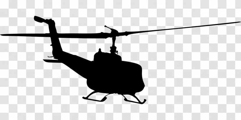 Helicopter Flight Fixed-wing Aircraft Silhouette Clip Art - Aviation Transparent PNG