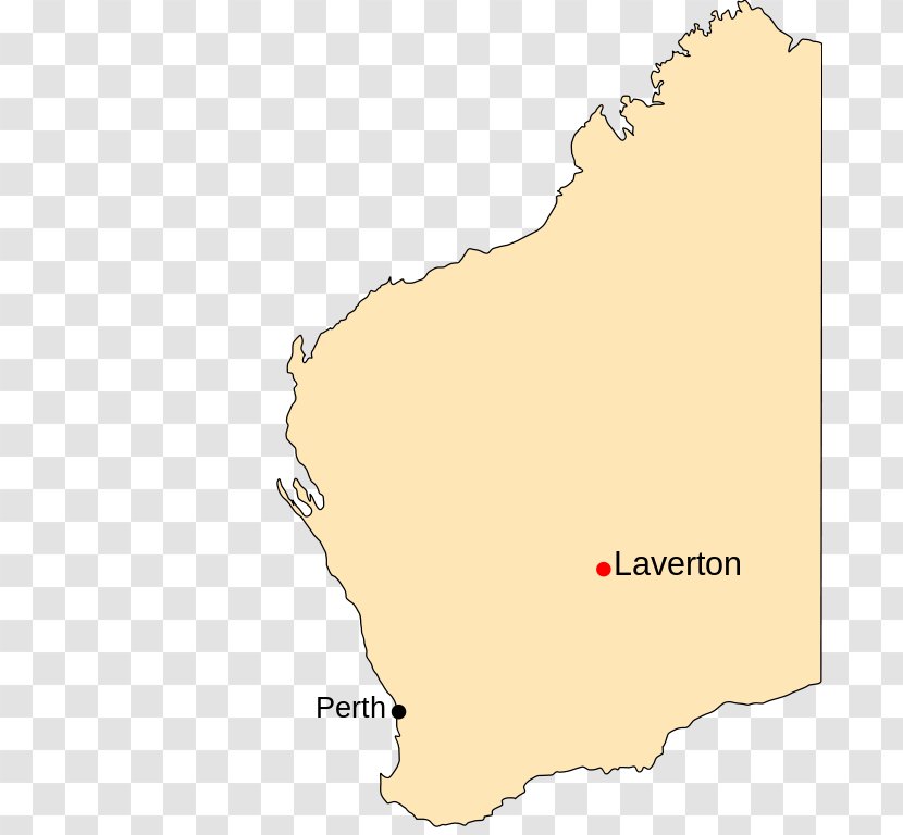 Perth Laverton Locator Map Wikimedia Commons Transparent PNG