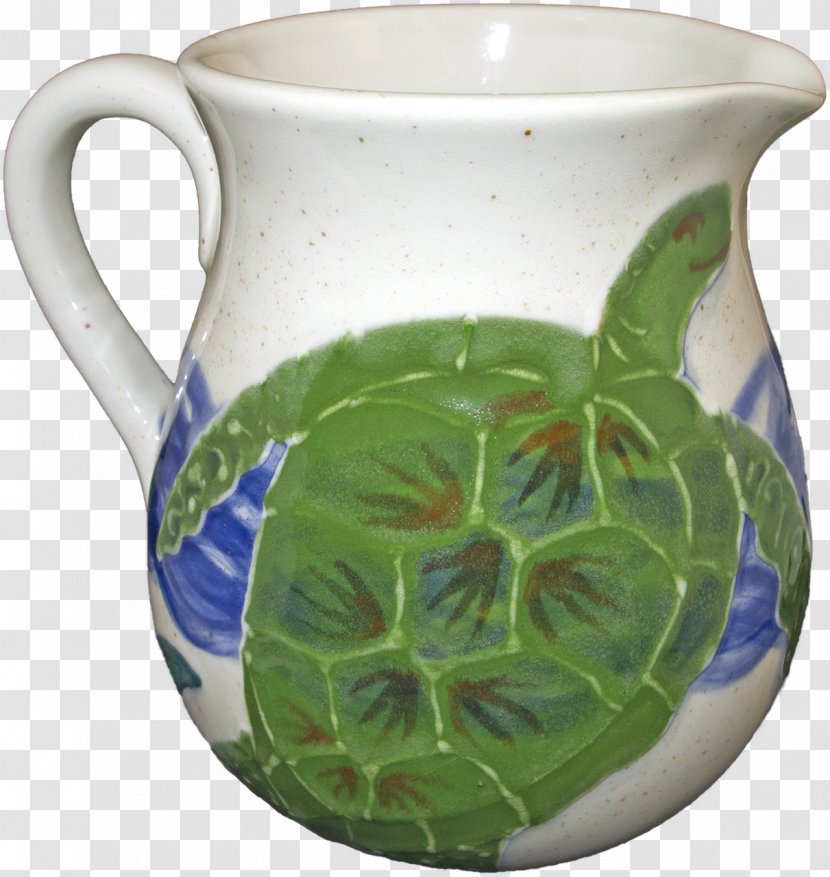 Jug Ceramic Pottery Glass Pitcher - Cobalt Transparent PNG