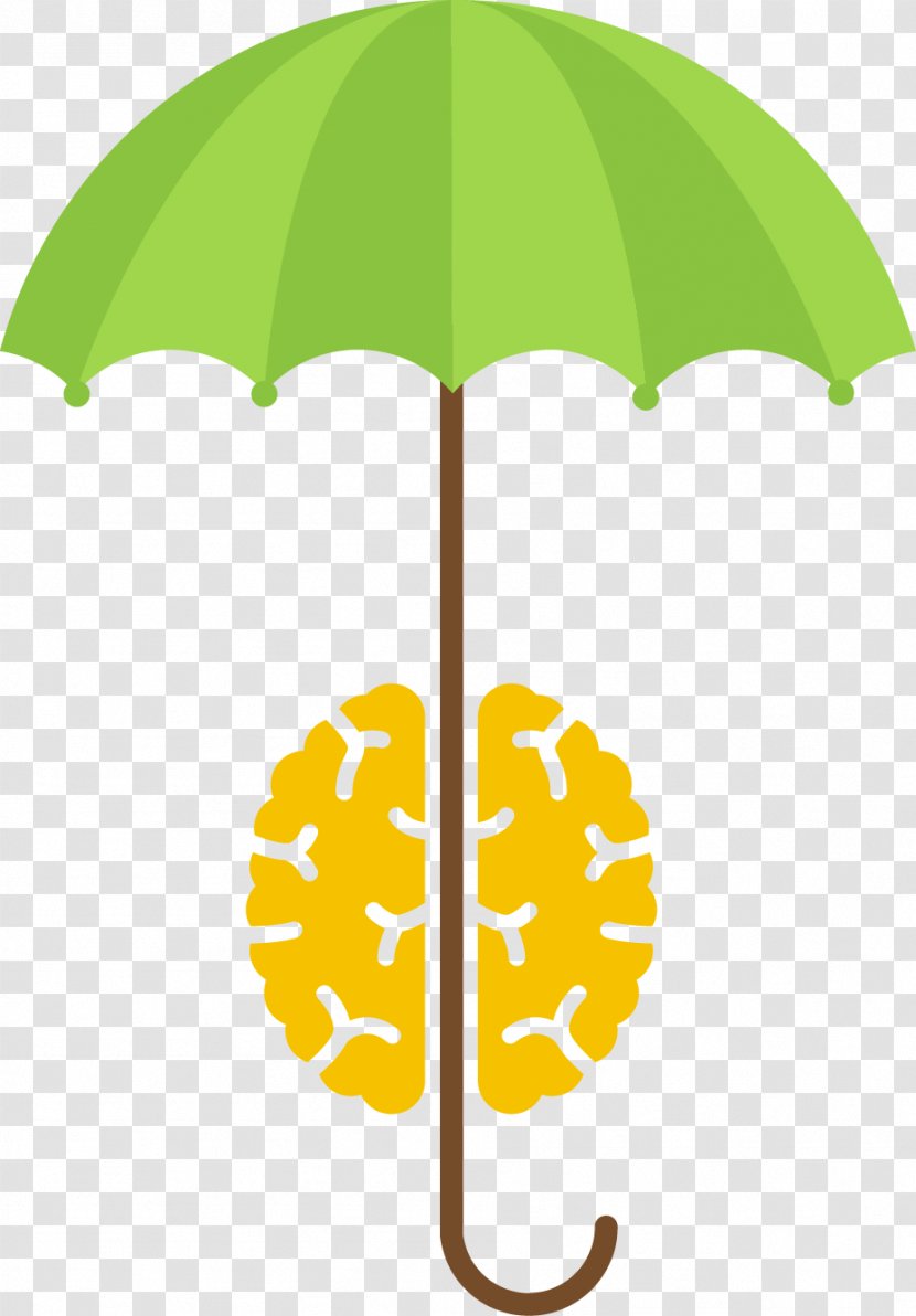 Brain Euclidean Vector Human Body Visual Perception Icon - Heart - Hand-painted Umbrellas And Transparent PNG