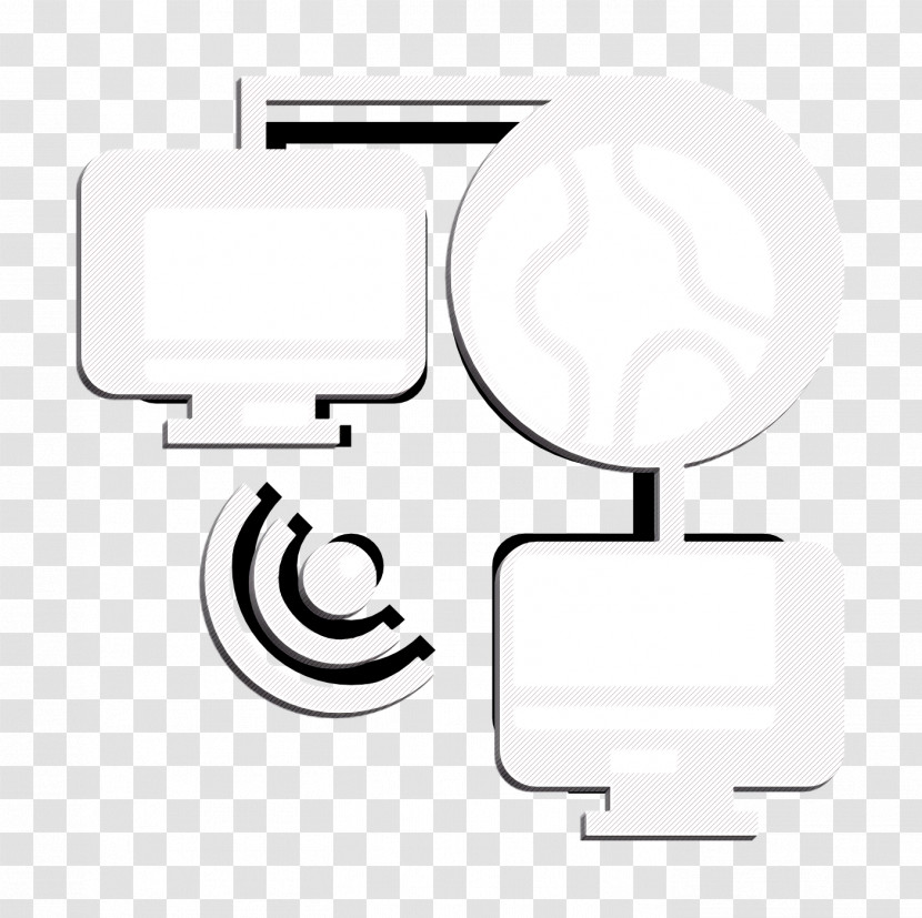 Lan Icon Network Sharing Icon Intranet Icon Transparent PNG