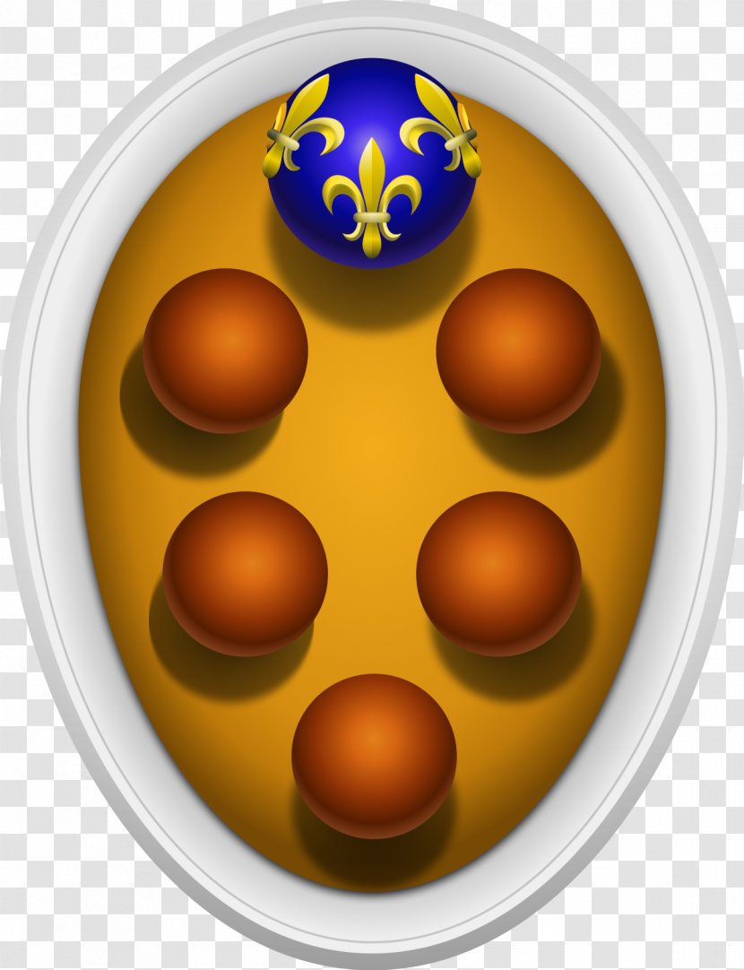 Grand Duchy Of Tuscany Florence The House Medici Stemma Dei - Tale Transparent PNG
