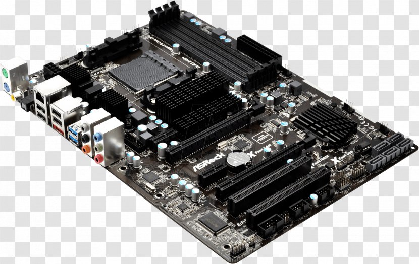Sound Cards & Audio Adapters Motherboard Socket AM3+ ASRock 970 Extreme3 - Card - Amd Crossfirex Transparent PNG