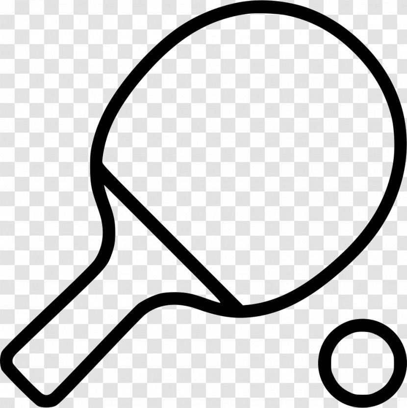 Ping Pong Paddles & Sets Sport - Monochrome Photography Transparent PNG