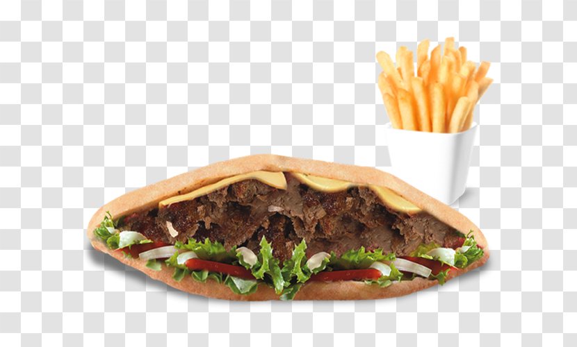 Pizza Doner Kebab French Fries Fast Food - Bread Transparent PNG