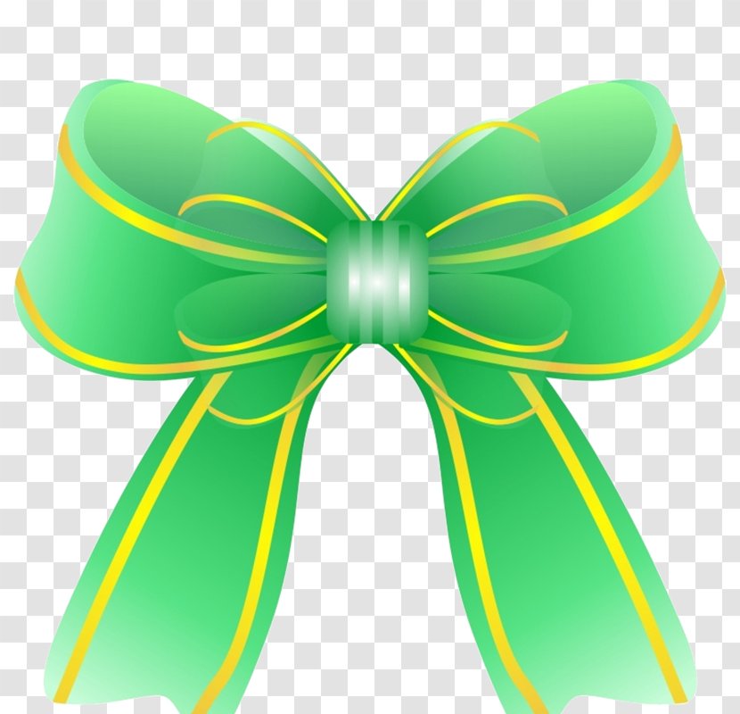 Green - Butterfly - Bow Transparent PNG