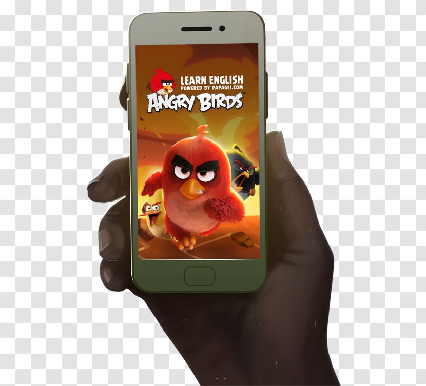 Smartphone Learn English Now Vocabulary Angry Birds - Information Transparent PNG
