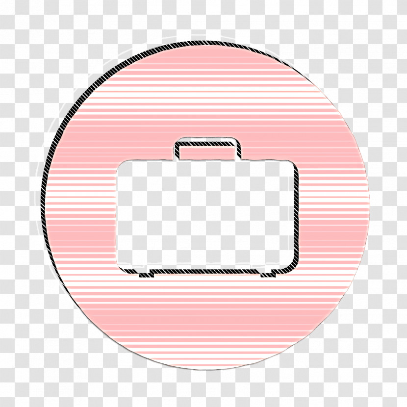 Fashion Icon Trip Icon Travel Luggage Button Icon Transparent PNG