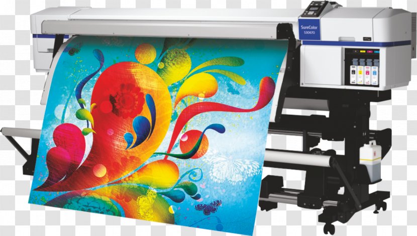 Printing Ink Epson Plotter Lightfastness - Reprography - Poster Banner Transparent PNG
