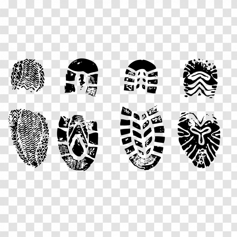 Stock Photography Printing Footprint Shoe - Footprints Vector Material Transparent PNG