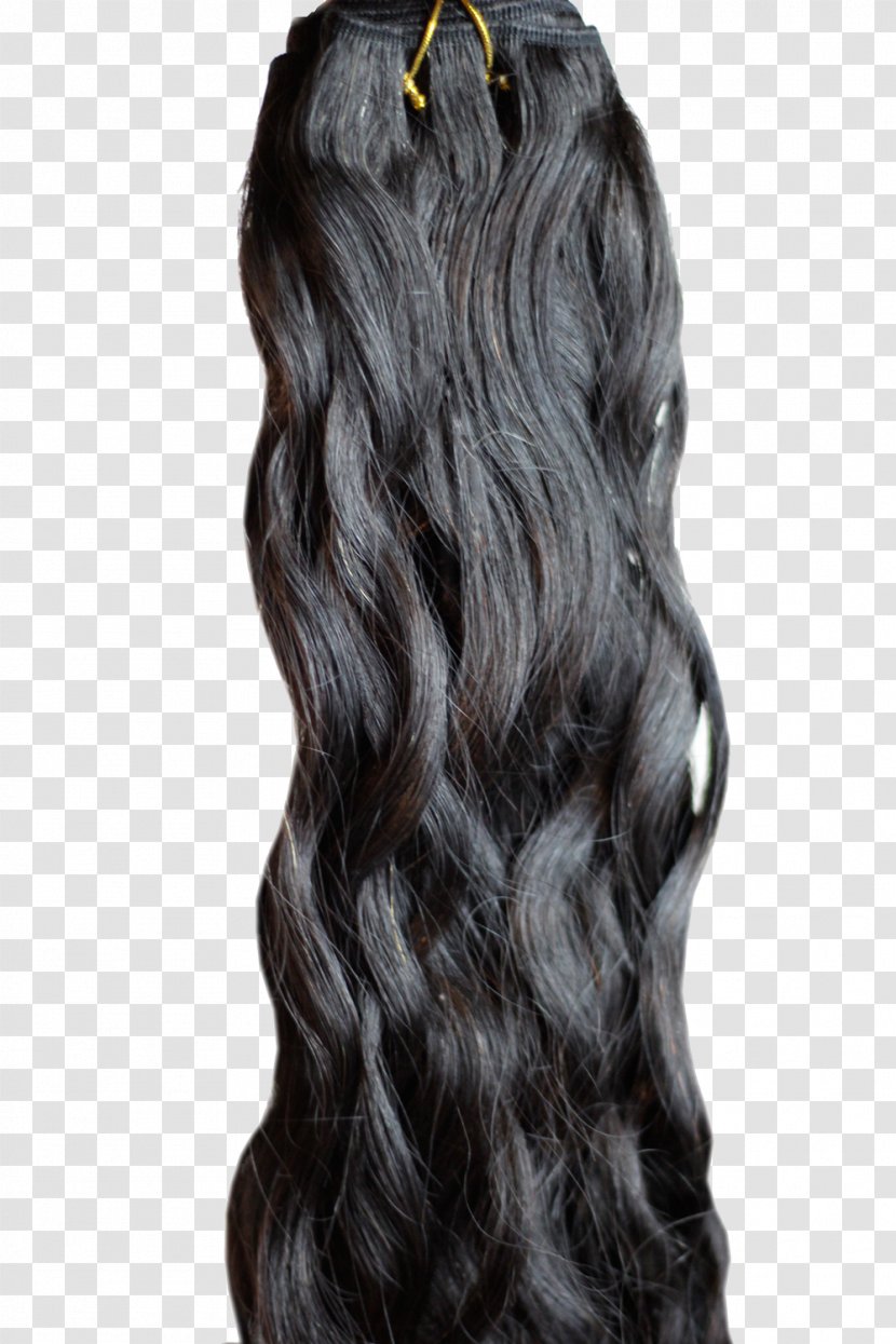 Hair Coloring Long Wig Brown - Curls Transparent PNG
