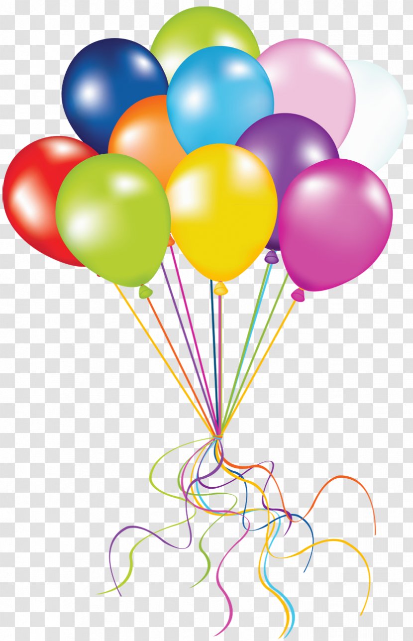 Balloon Birthday Clip Art - Heart - Transparent Balloons Picture Transparent PNG