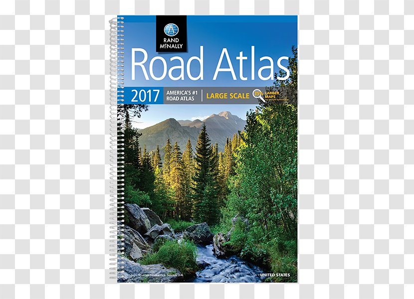 Rand McNally 2009 The Road Atlas Large Scale: United States 2018 Scale Atlas: Lsra - Biome Transparent PNG