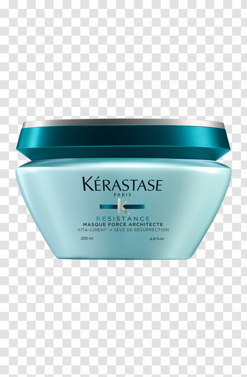 Kérastase Résistance Bain Force Architecte Ciment Thermique Resistance Anti-Usure Masque - Cream - Korean Won Transparent PNG