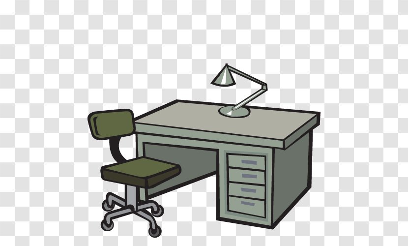 Desk Furniture Illinois School Supply Co Cartoon Clip Art - Drawing - Computer Transparent PNG