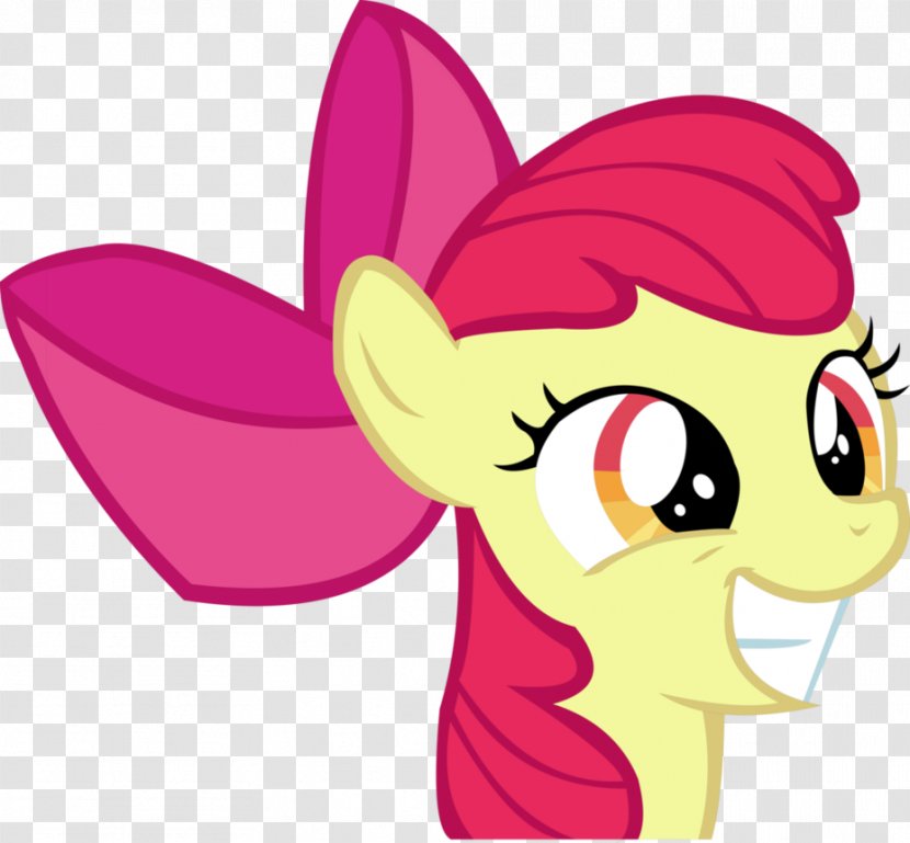 Apple Bloom Pony Applejack Rainbow Dash Cutie Mark Crusaders - Silhouette - Blooming Vector Transparent PNG