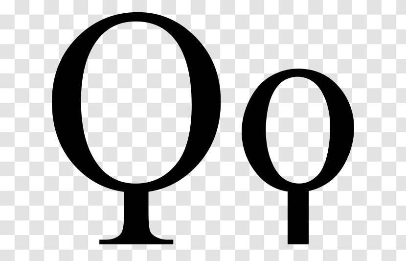 Koppa Greek Alphabet Letter - Rho - UC Transparent PNG
