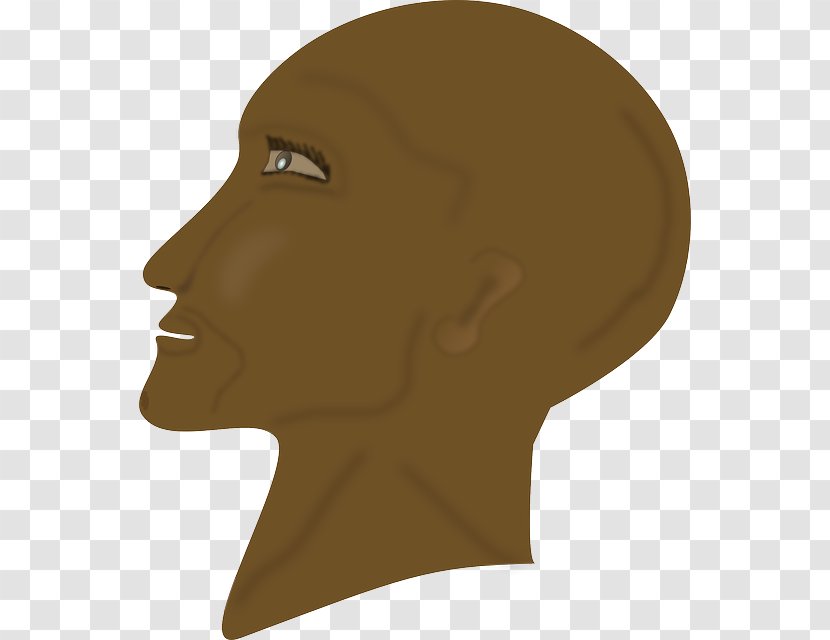 Nose Face Clip Art - Man Head Transparent PNG