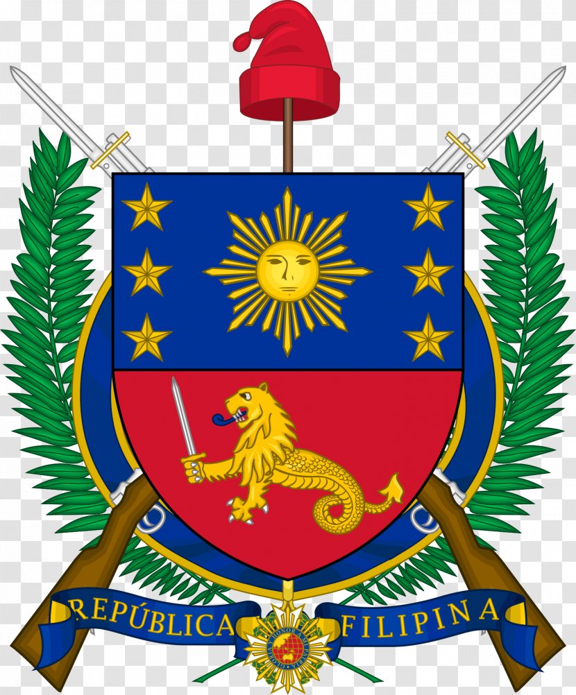 Coat Of Arms The Philippines First Philippine Republic Art - Artist Transparent PNG