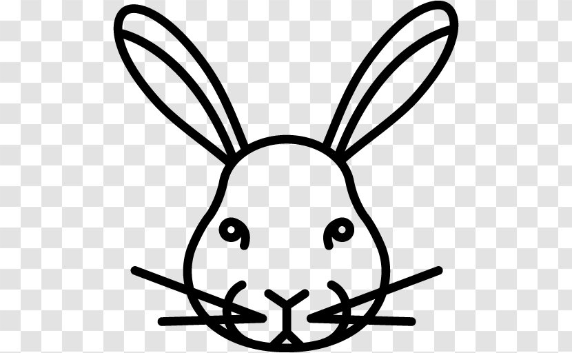 Cruelty-free Rabbit - Monochrome Transparent PNG