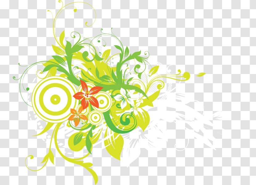 Vignette Floral Design Graphic Clip Art - Branch - Petal Transparent PNG