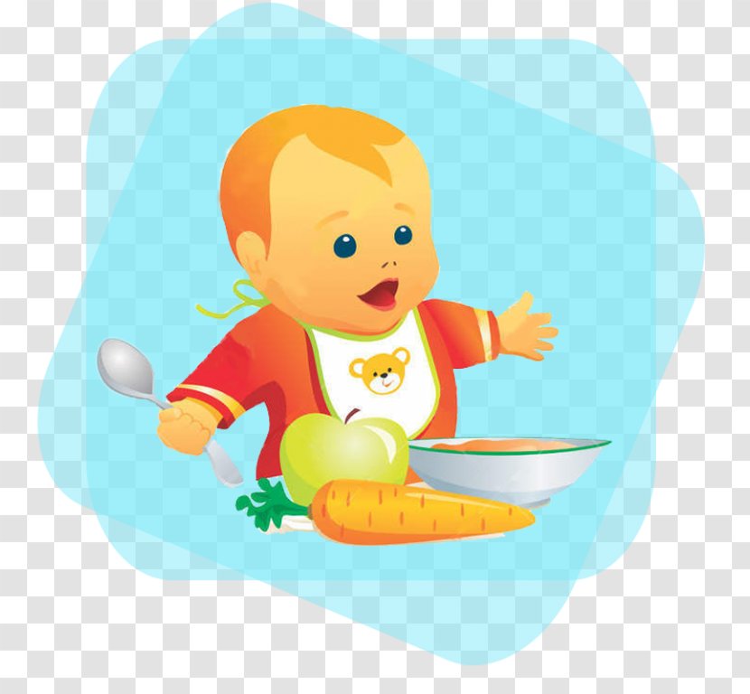 Baby Food Infant Eating Toddler - Recipe - Milk Transparent PNG