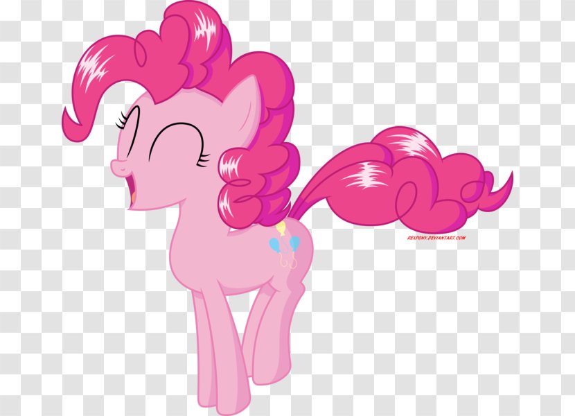 Pony Pinkie Pie Rarity Fluttershy Horse - Frame Transparent PNG
