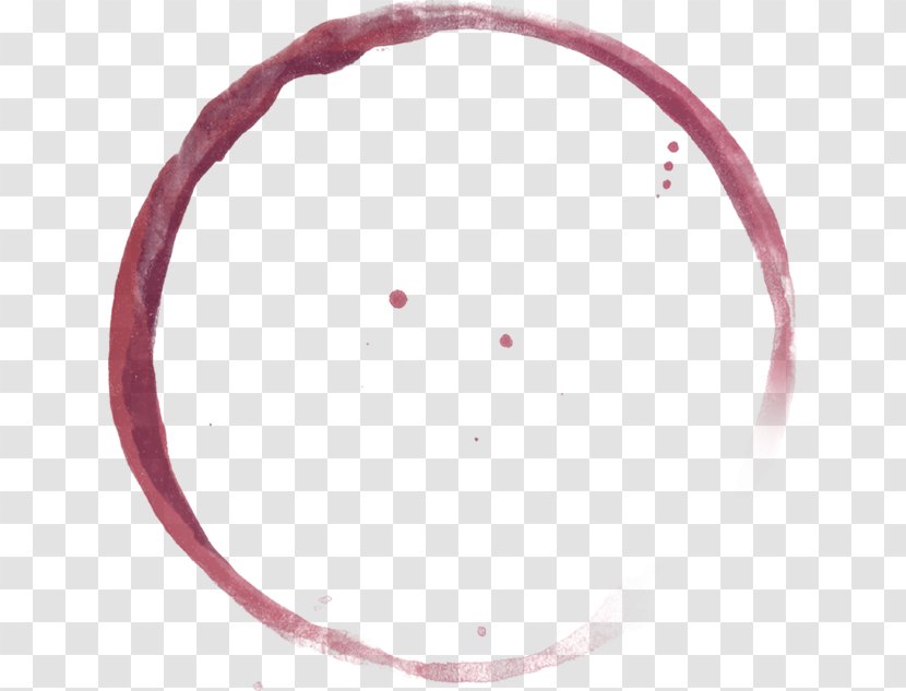 Red Wine For You Education Circle - Stain Transparent PNG