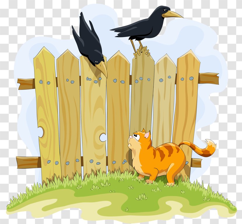 Clip Art Drawing Vector Graphics Illustration - Grass - Cartoon Fence Images Transparent PNG