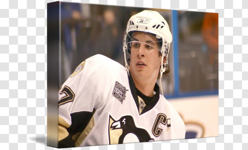 Sidney Crosby Team Sport Gallery Wrap Canvas - Printing Transparent PNG