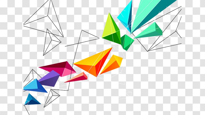 Geometry Triangle Polygon Line - Art Transparent PNG