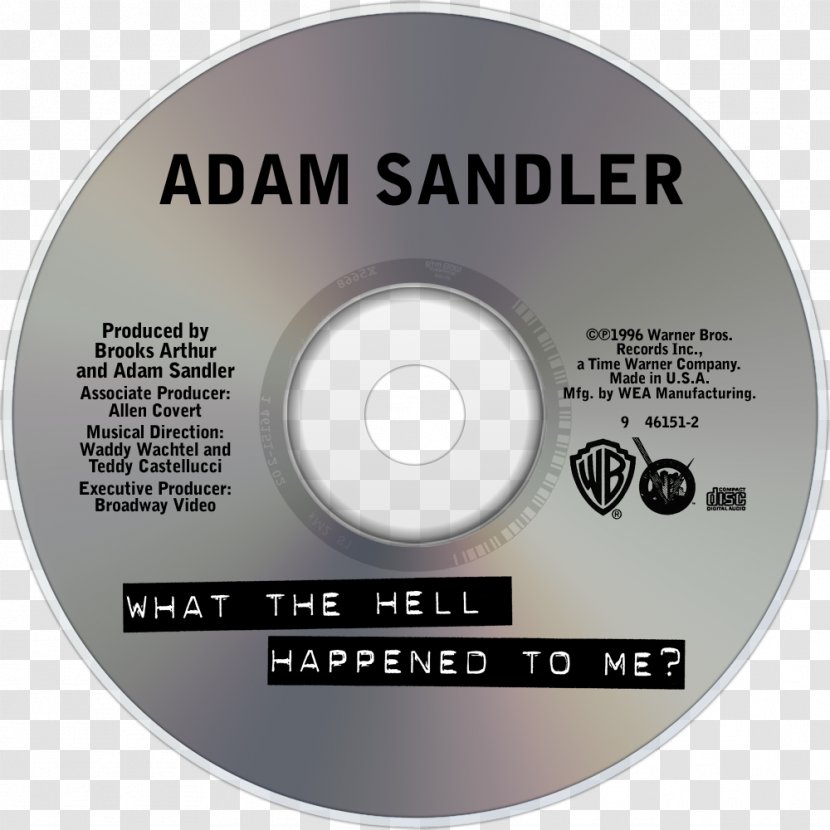 Compact Disc Product Design Brand - Label - Adam Sandler Transparent PNG