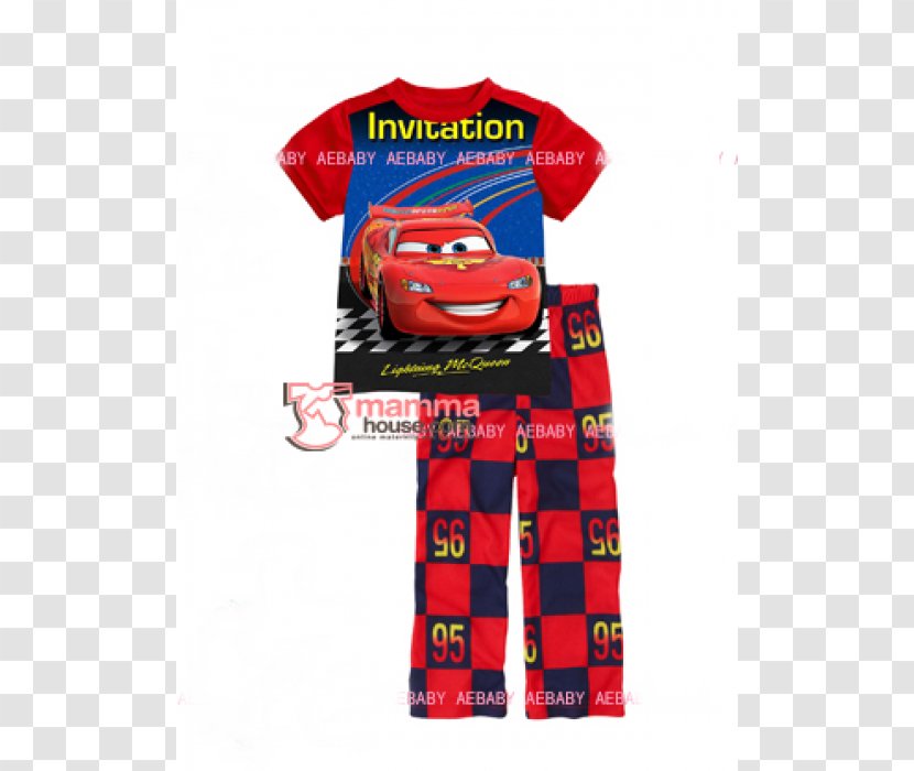 Pajamas Cars T-shirt Sleeve Pixar - Outerwear - Brand Transparent PNG