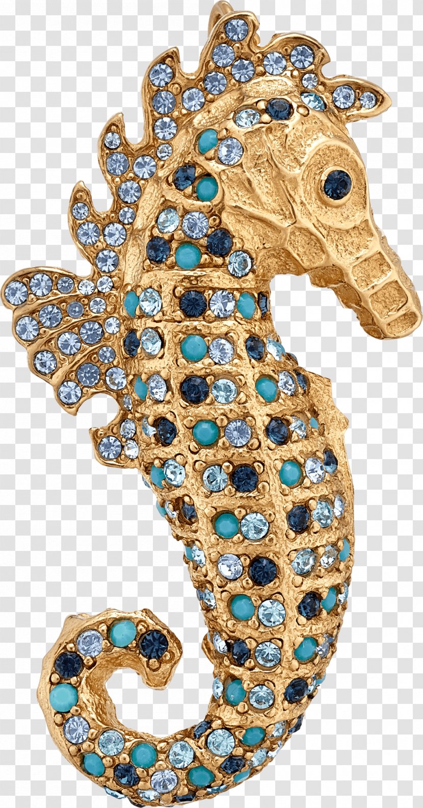 Seahorse Jewellery Brooch Syngnathiformes Clothing Accessories - Fashion Transparent PNG