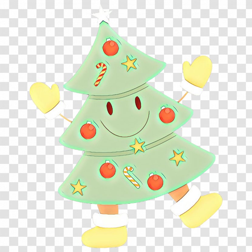 Cartoon Christmas Tree - Decoration - Baby Toys Products Transparent PNG