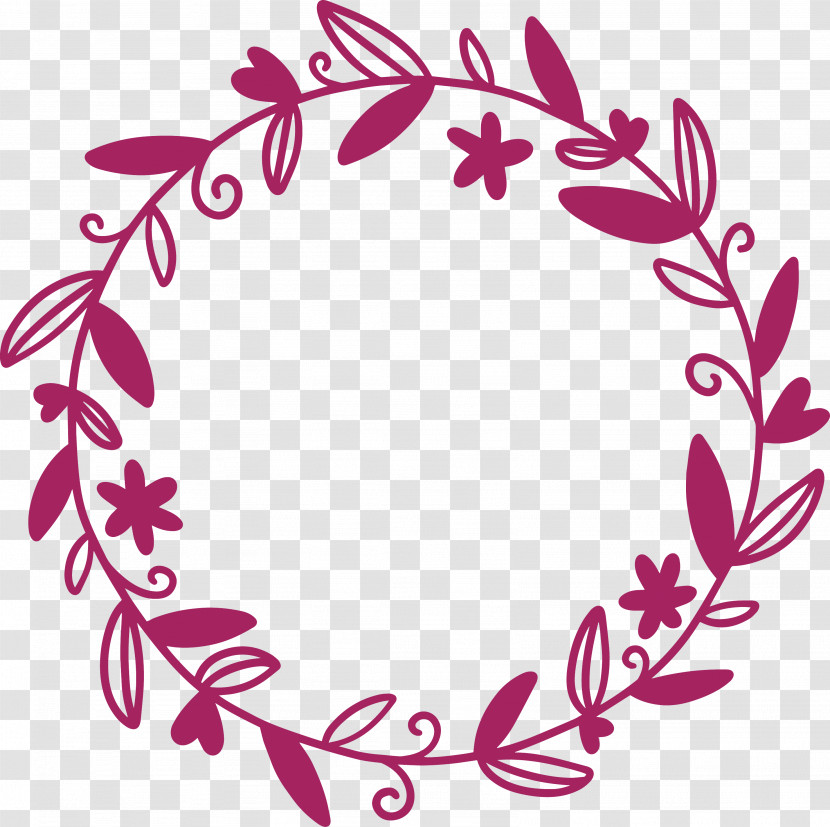 Christmas Frame Floral Frame Flower Frame Transparent PNG